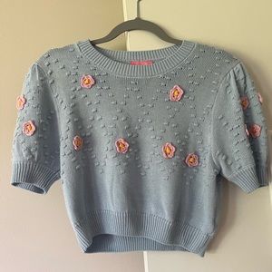 Adorable Sugar Thrillz crop sweater